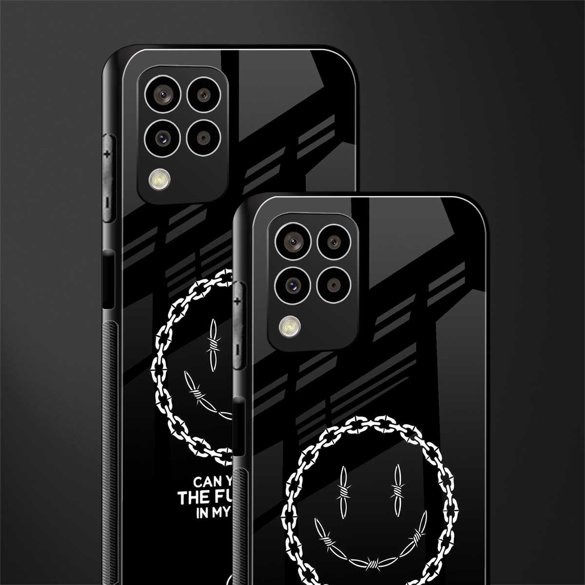 buzz off back phone cover | glass case for samsung galaxy m33 5g
