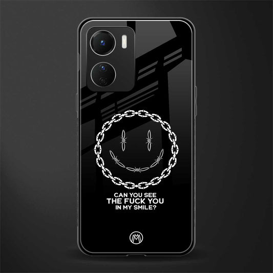 buzz off back phone cover | glass case for vivo y16