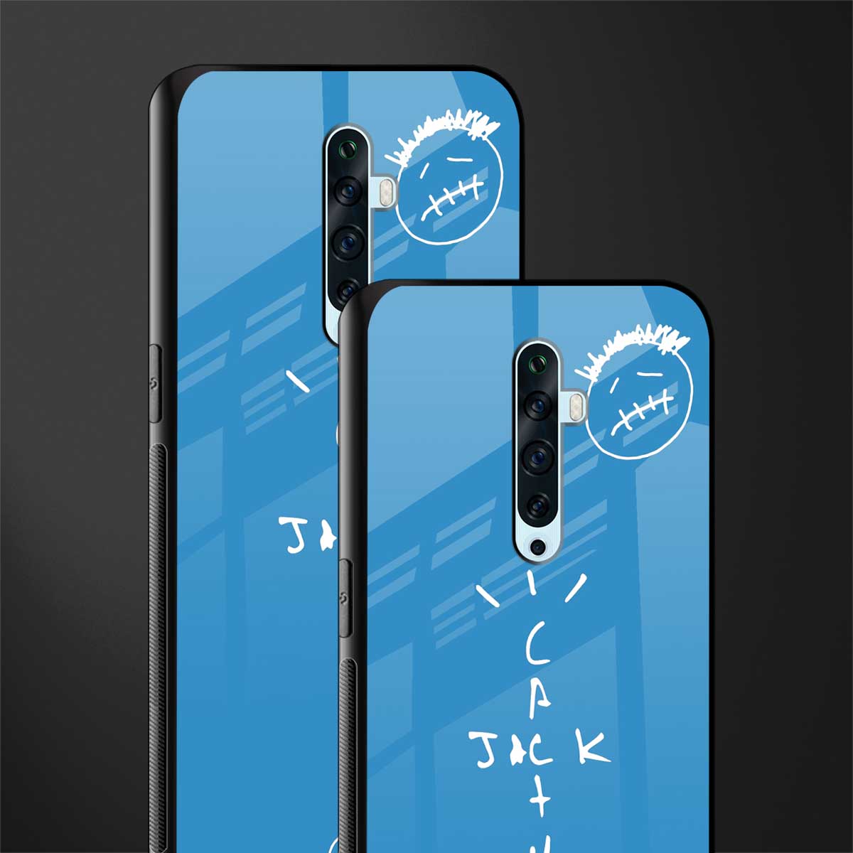 cactus jack glass case for oppo reno 2f image-2