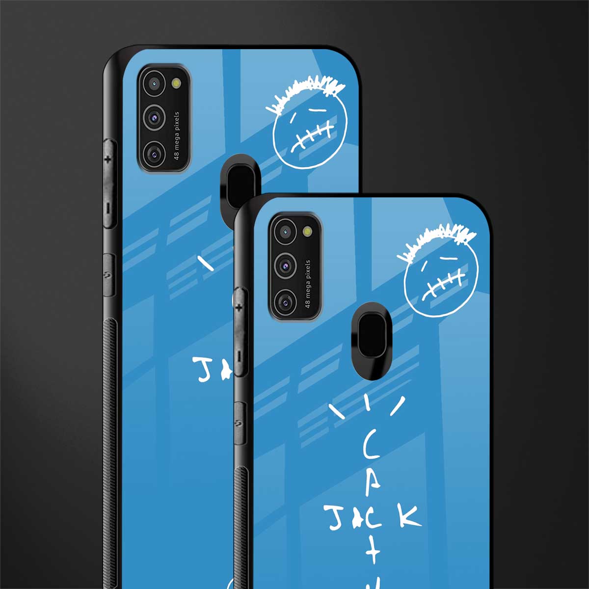 cactus jack glass case for samsung galaxy m21 image-2