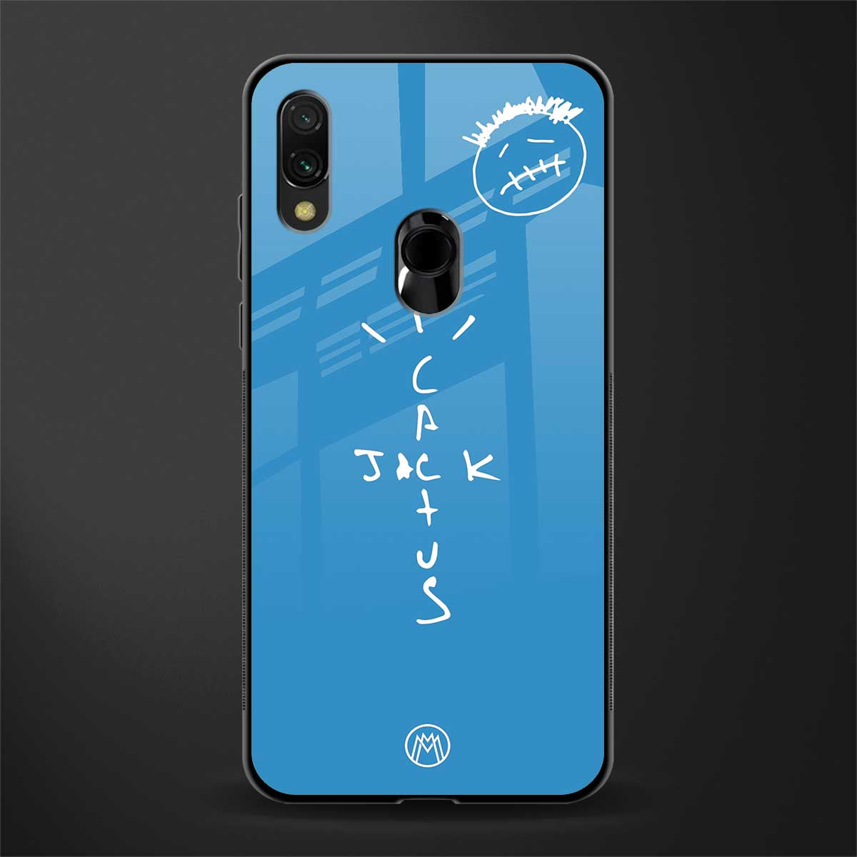 cactus jack glass case for redmi 7redmi y3 image