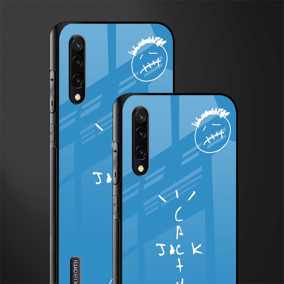 cactus jack glass case for mi a3 redmi a3 image-2