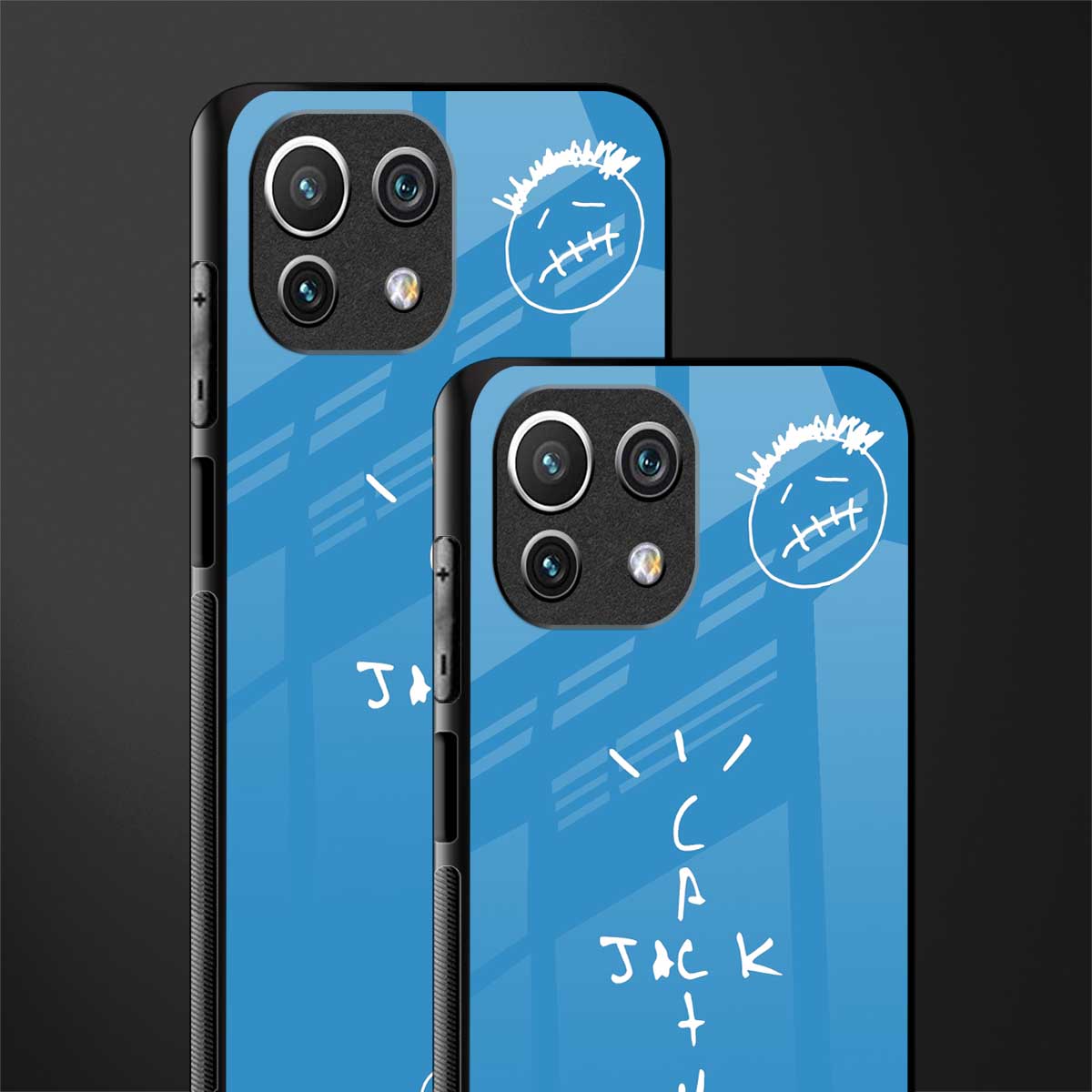 cactus jack glass case for mi 11 lite image-2