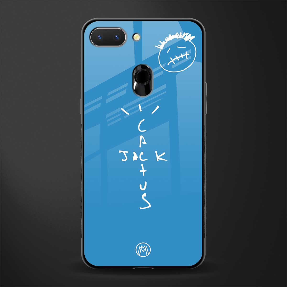 cactus jack glass case for oppo a5 image