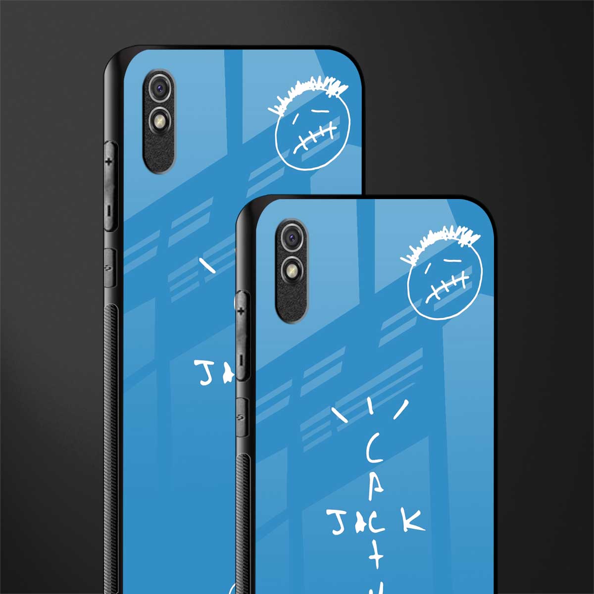 cactus jack glass case for redmi 9a image-2