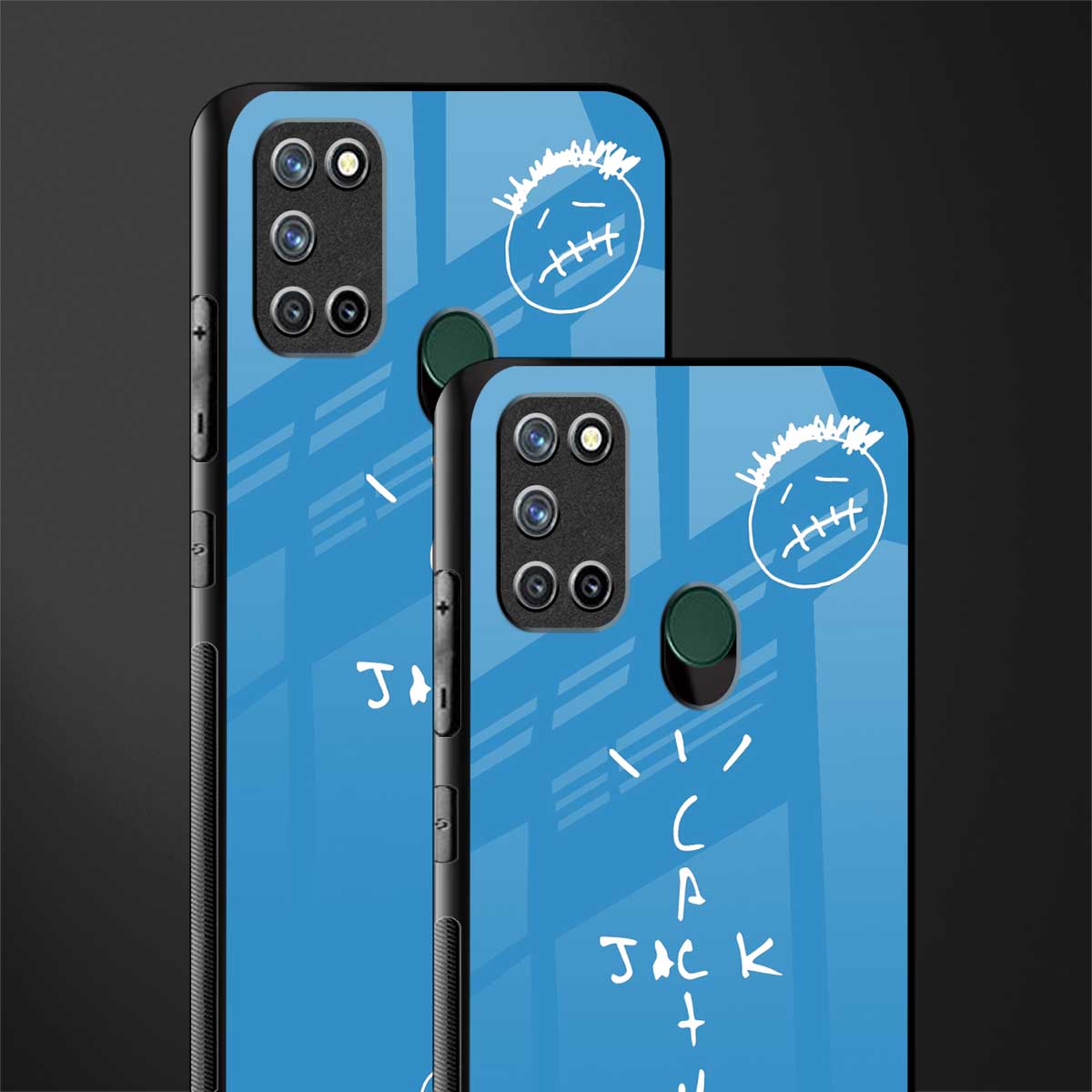 cactus jack glass case for realme 7i image-2
