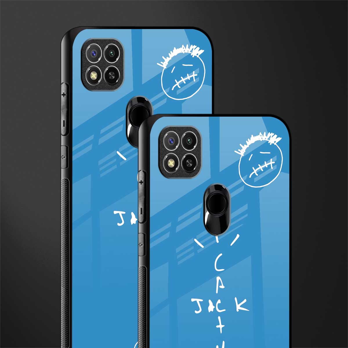 cactus jack glass case for redmi 9c image-2