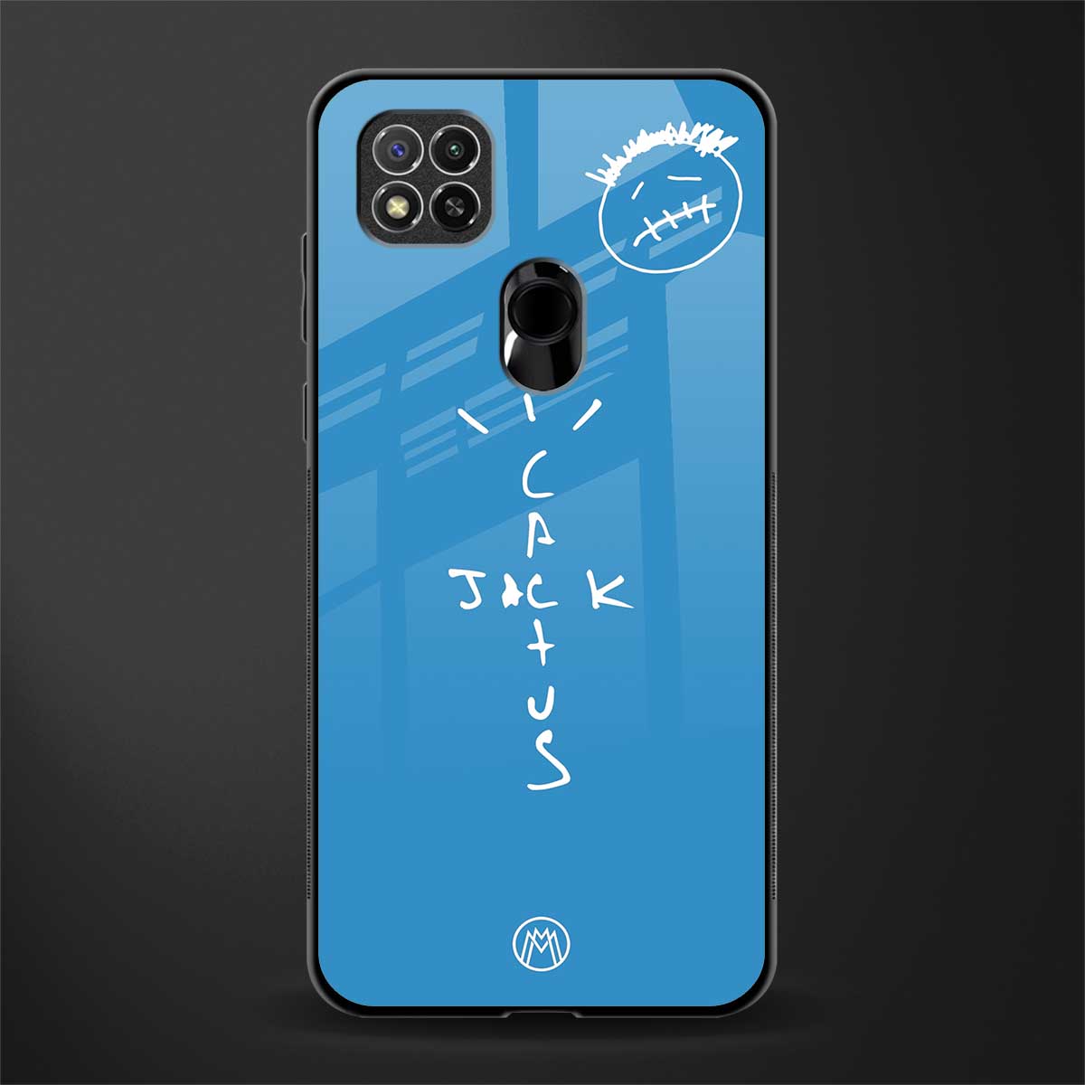 cactus jack glass case for redmi 9 image