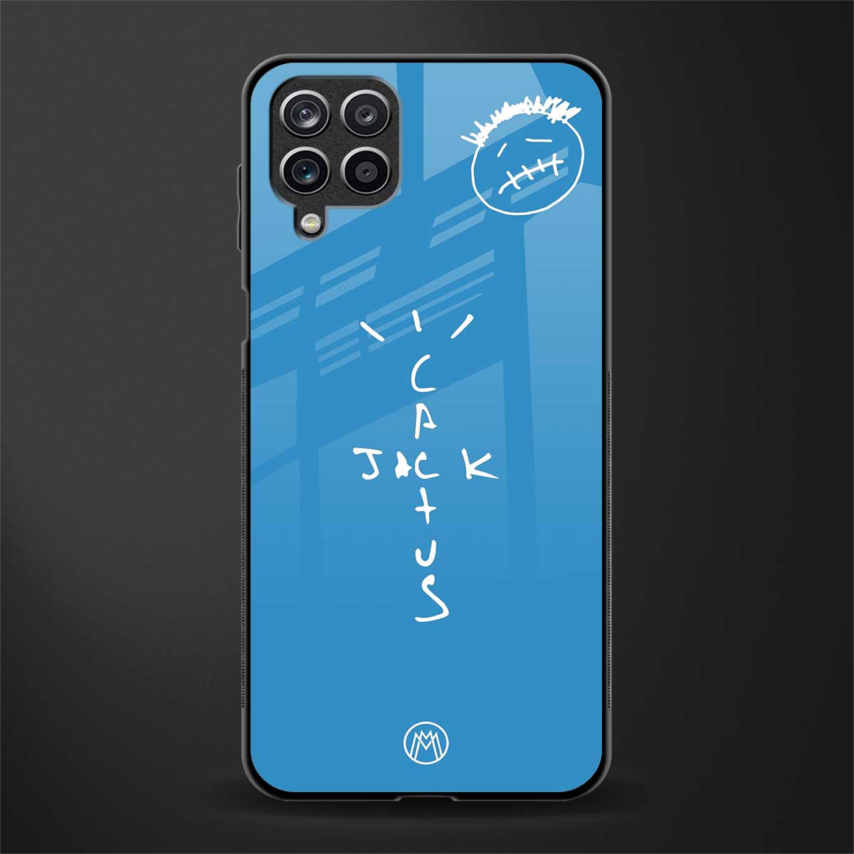 cactus jack glass case for samsung galaxy m12 image