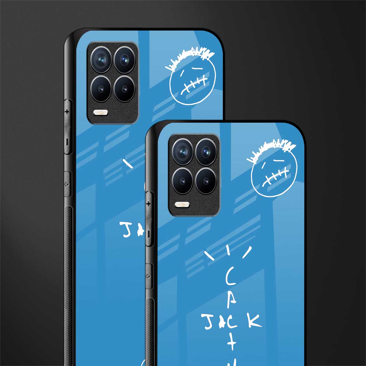 cactus jack glass case for realme 8 4g image-2
