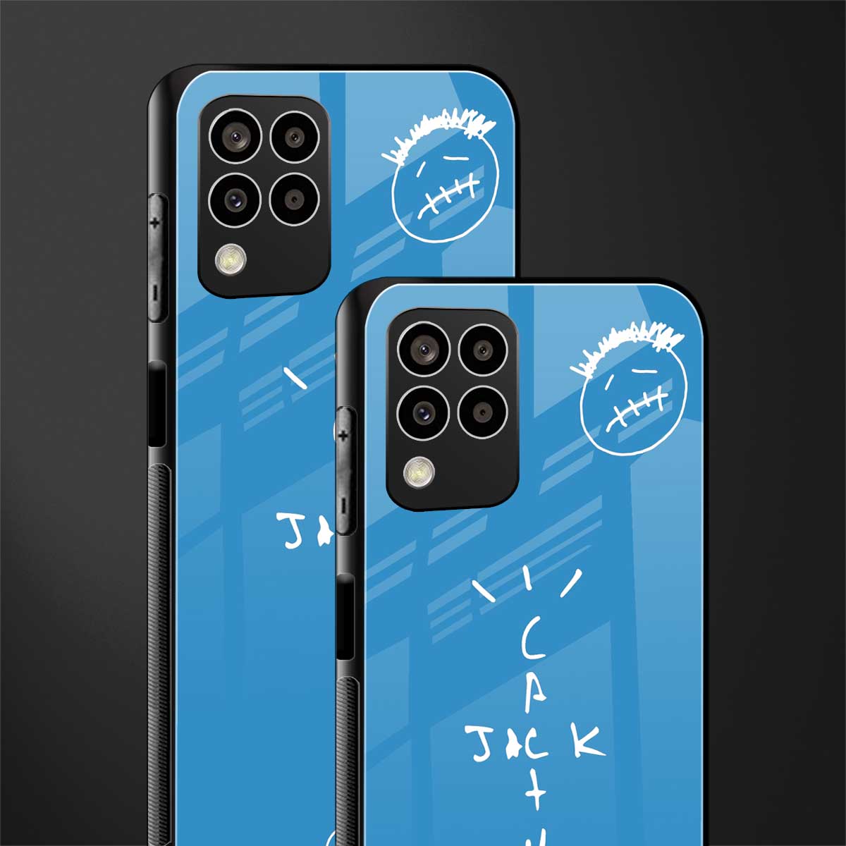 cactus jack back phone cover | glass case for samsung galaxy m33 5g
