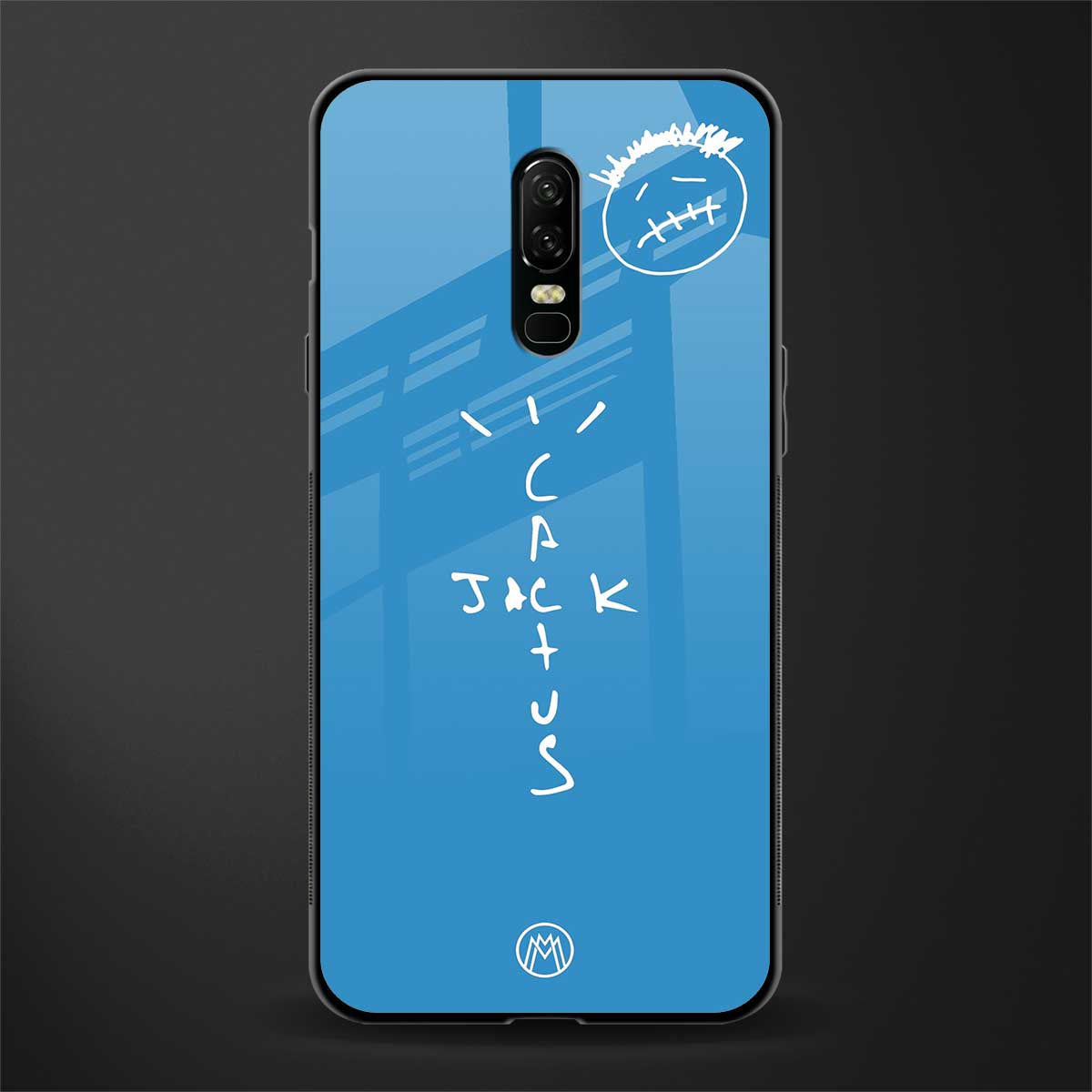 cactus jack glass case for oneplus 6 image
