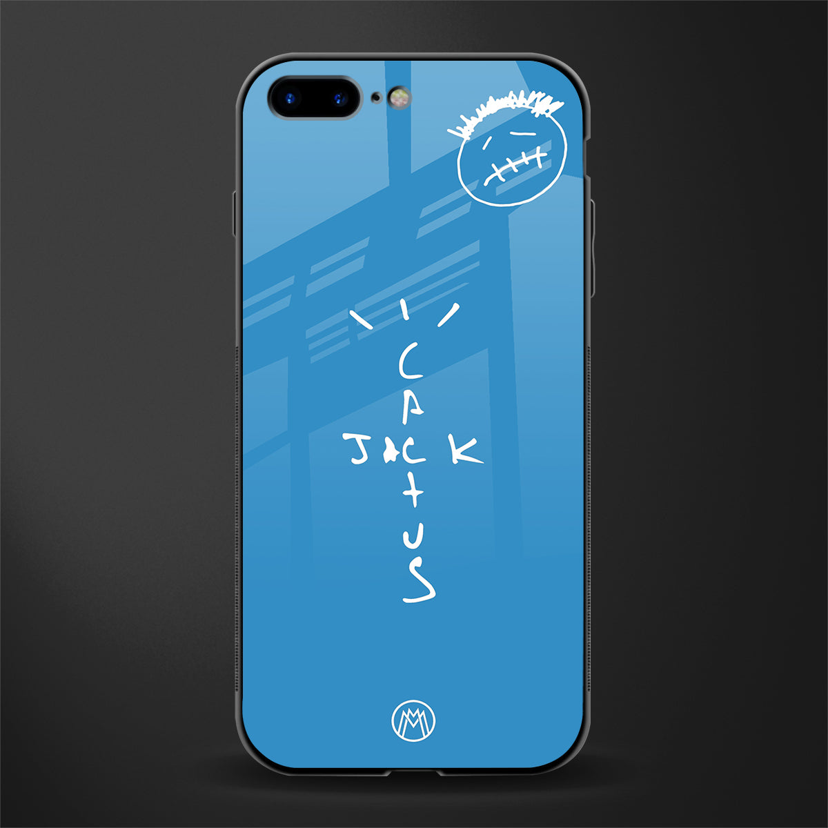 cactus jack glass case for iphone 8 plus image