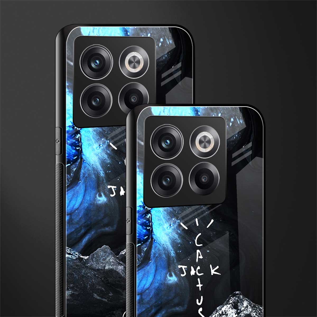 cactus jack travis scott back phone cover | glass case for oneplus 10t