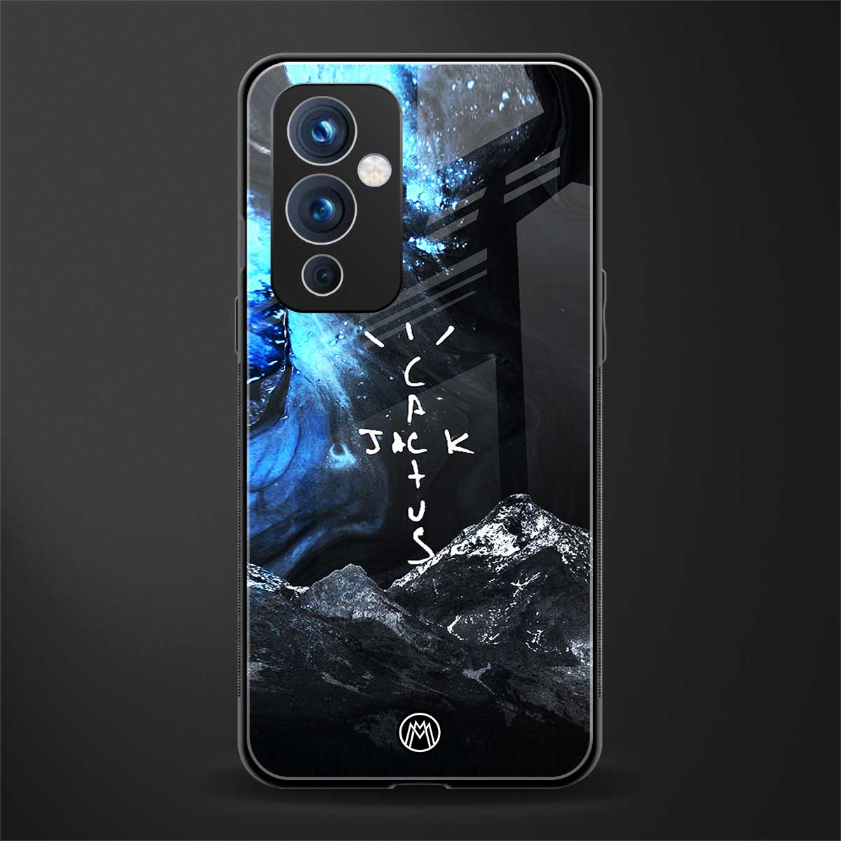 cactus jack travis scott back phone cover | glass case for oneplus 9