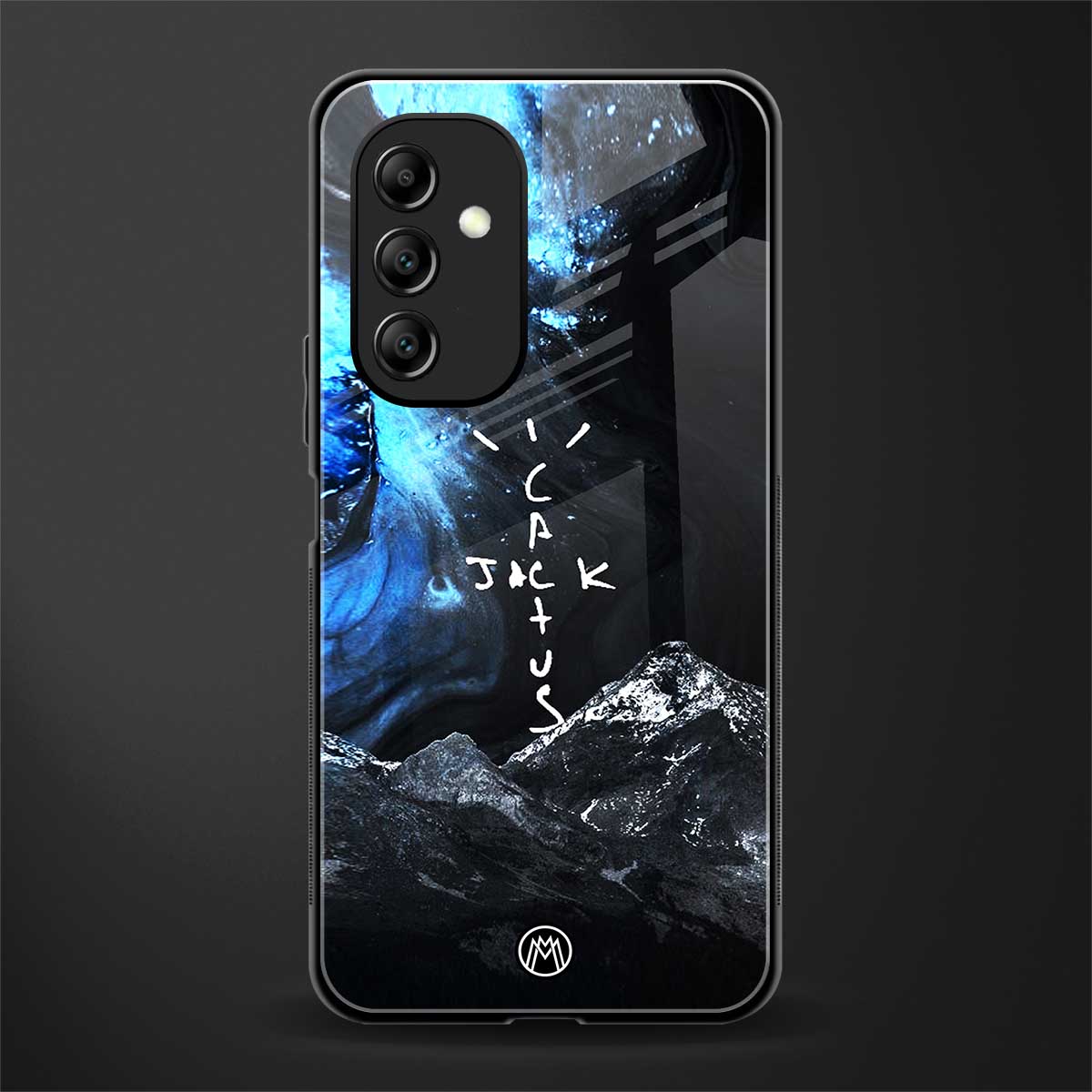 cactus jack travis scott back phone cover | glass case for samsung galaxy a14 5g