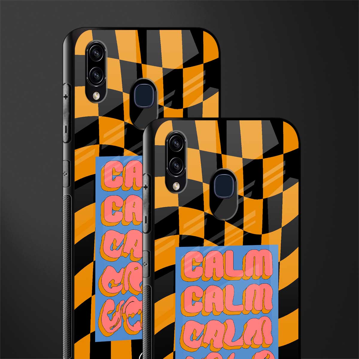 calm glass case for samsung galaxy a30 image-2