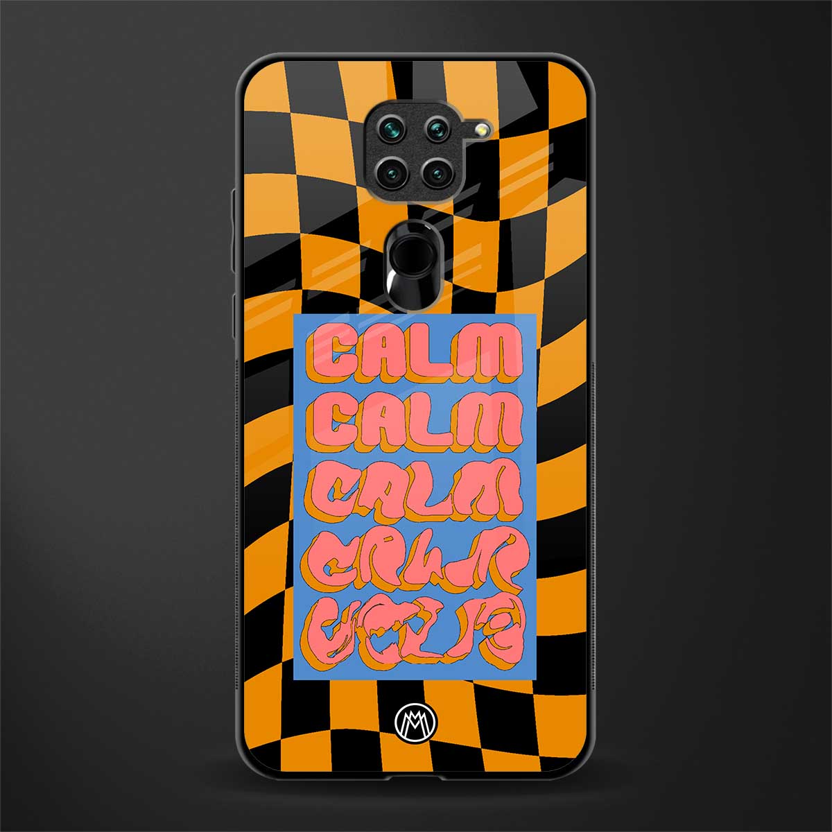 calm glass case for redmi note 9 image