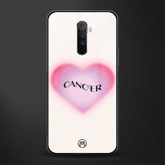 cancer minimalistic glass case for realme x2 pro image