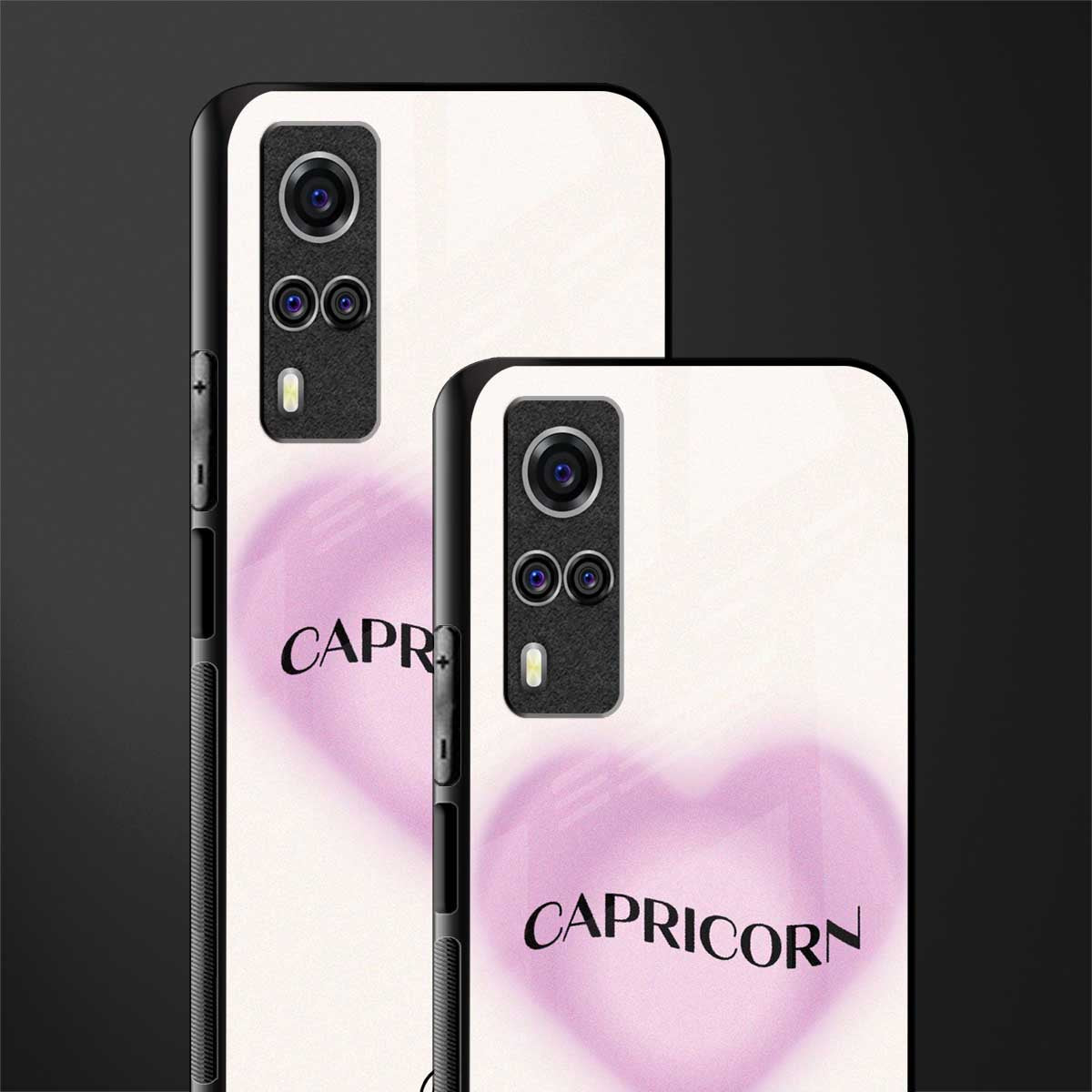 capricorn minimalistic glass case for vivo y51 image-2