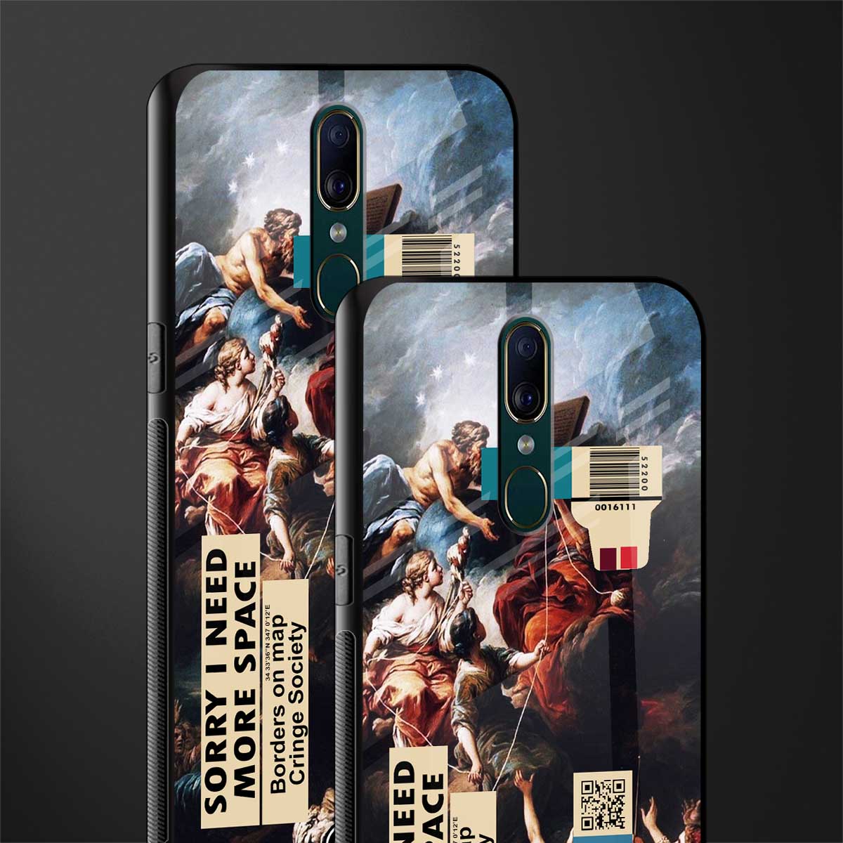 carlevanloo glass case for oppo a9 image-2