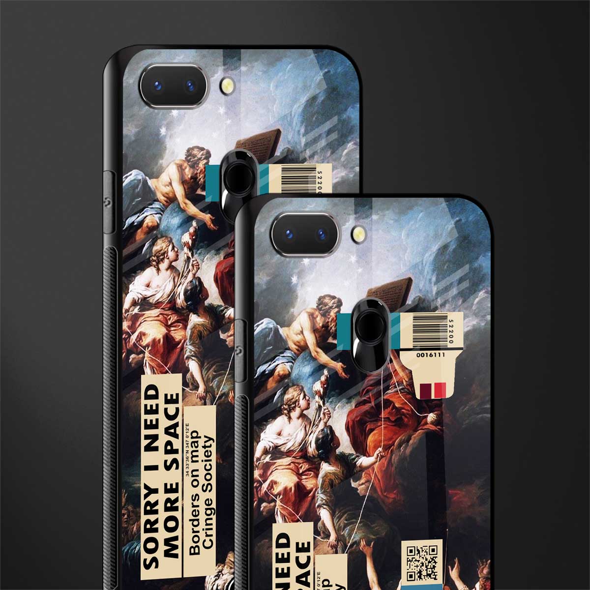 carlevanloo glass case for oppo a5 image-2