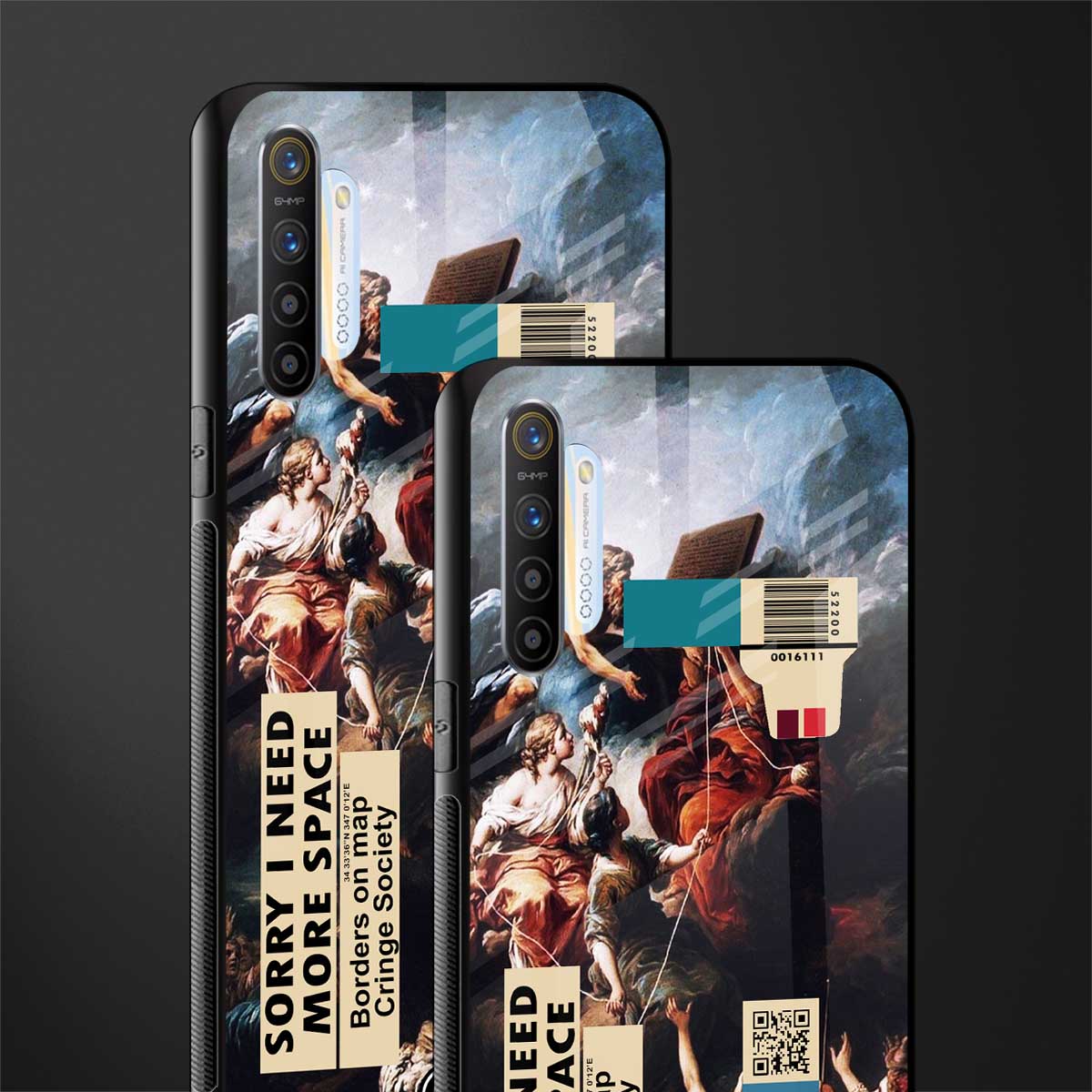 carlevanloo glass case for realme x2 image-2