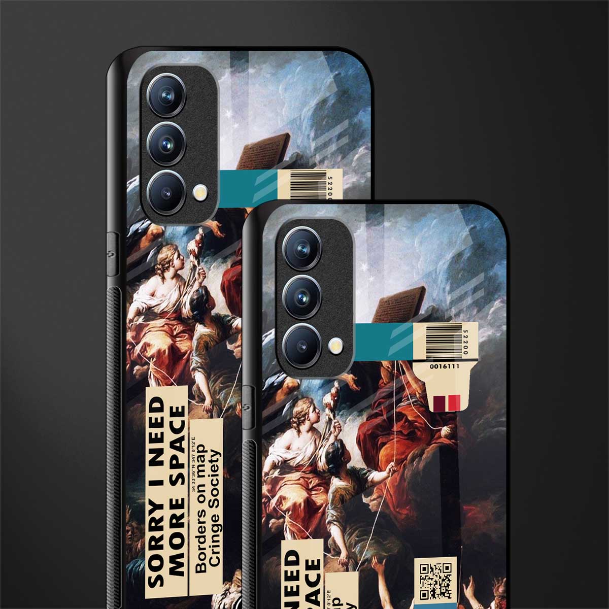 carlevanloo glass case for oppo f19 image-2