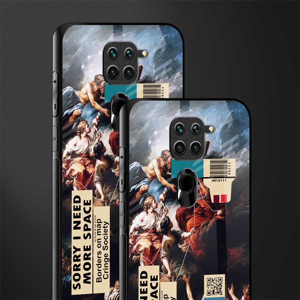 carlevanloo glass case for redmi note 9 image-2