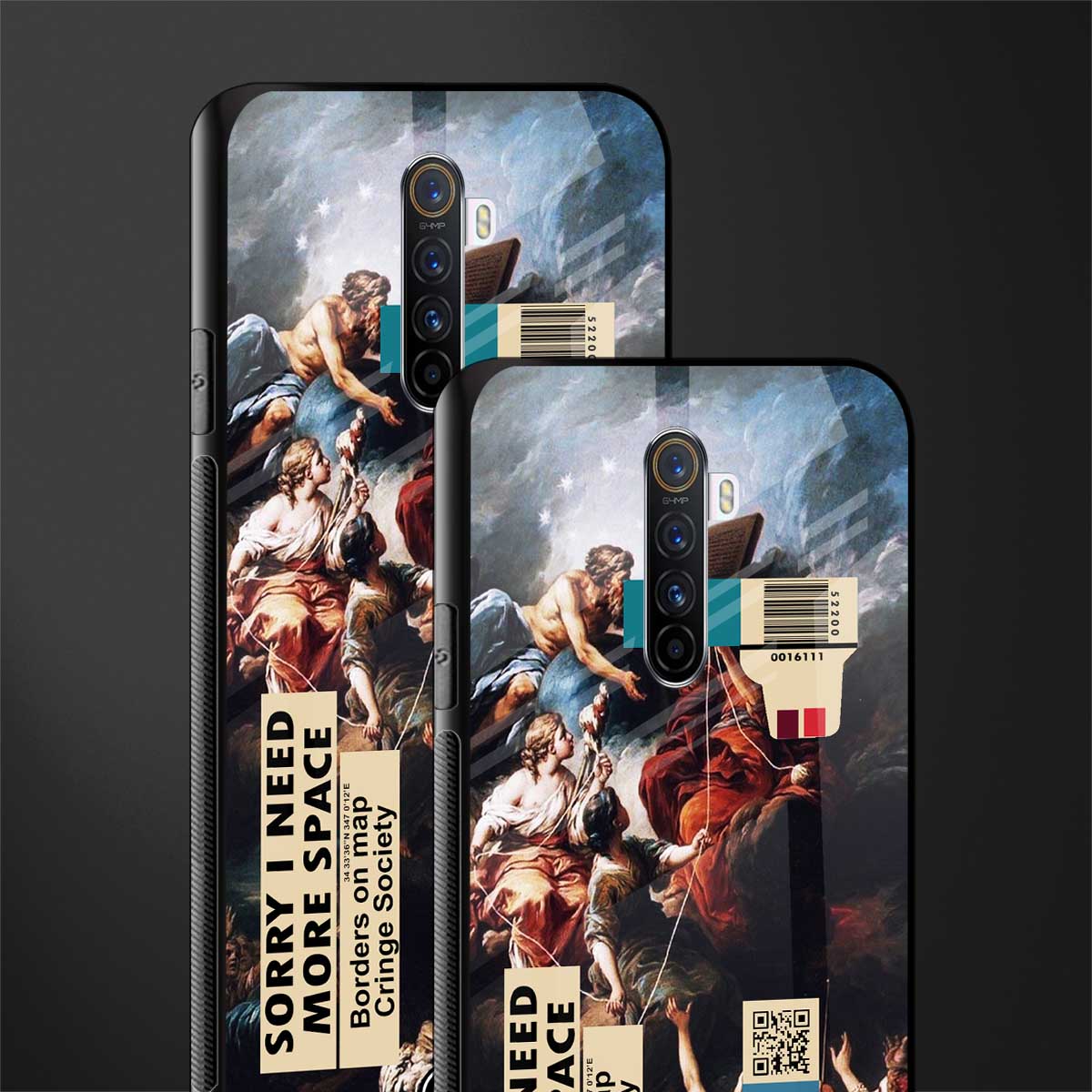 carlevanloo glass case for realme x2 pro image-2