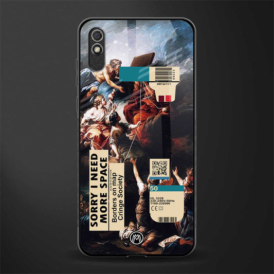 carlevanloo glass case for redmi 9i image