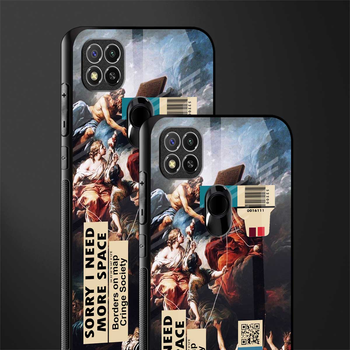 carlevanloo glass case for redmi 9 image-2