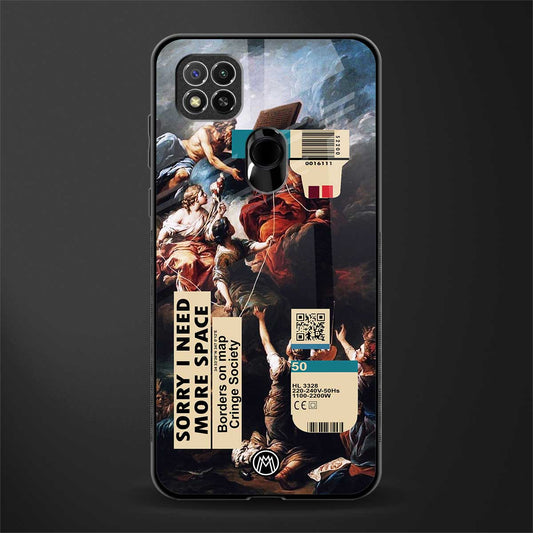 carlevanloo glass case for redmi 9 image