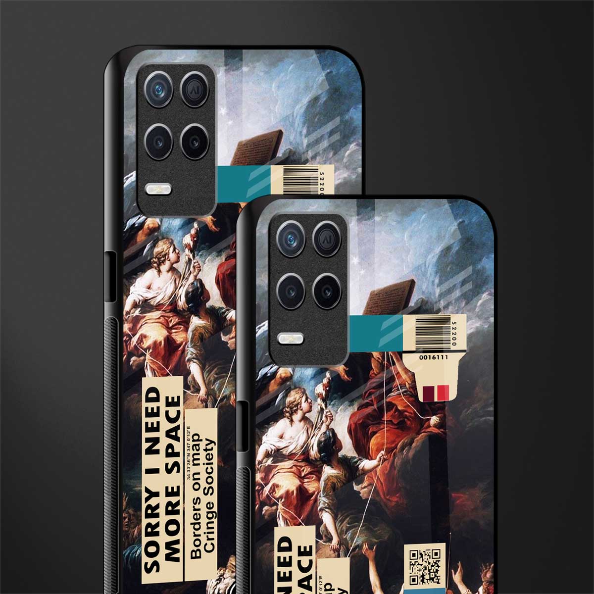 carlevanloo glass case for realme narzo 30 5g image-2