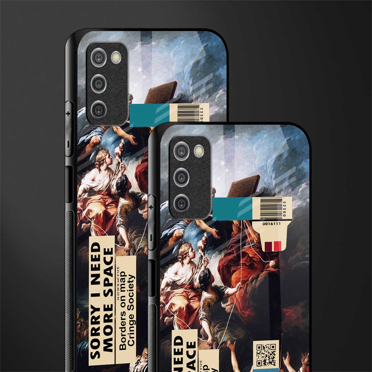 carlevanloo glass case for samsung galaxy a03s image-2