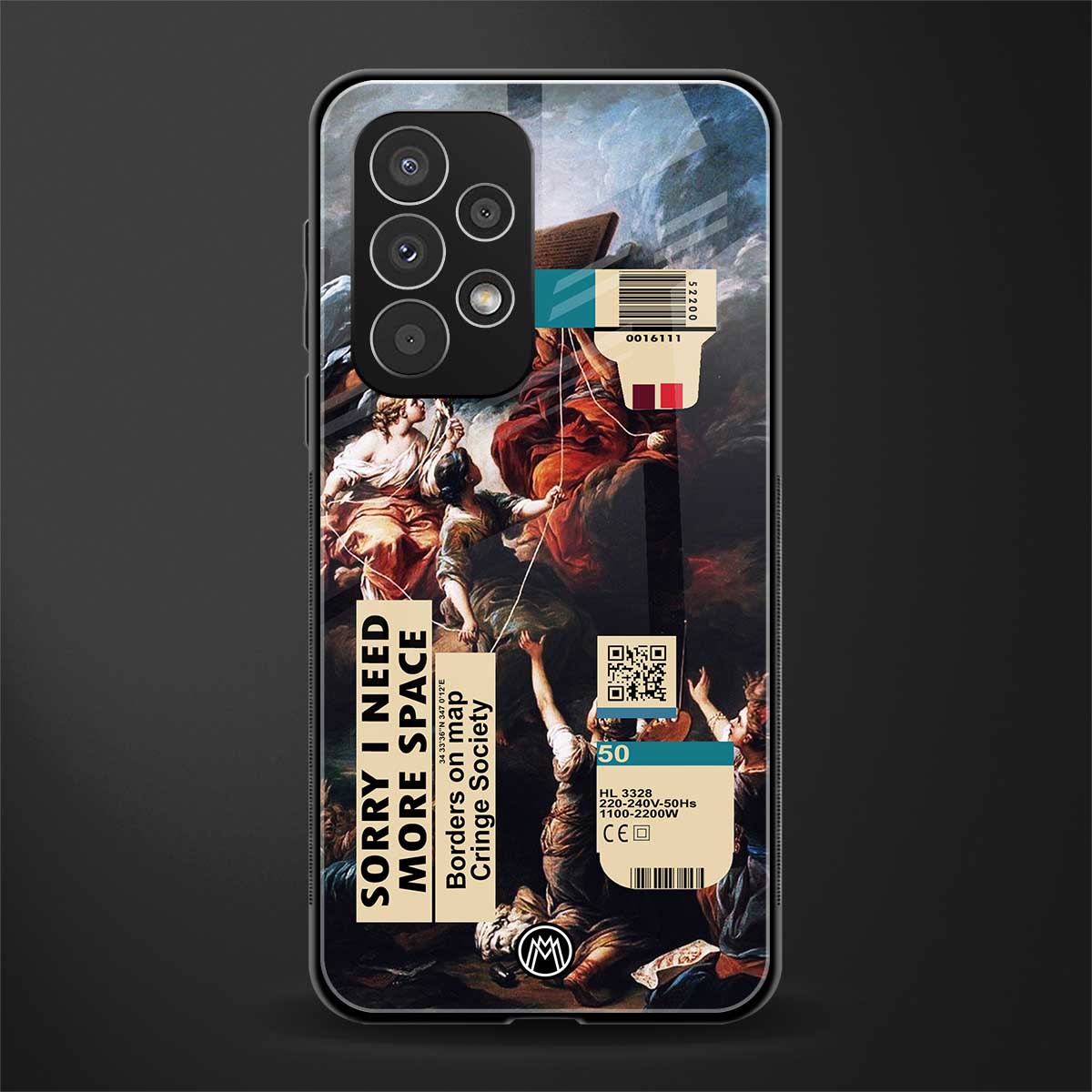 carlevanloo back phone cover | glass case for samsung galaxy a23