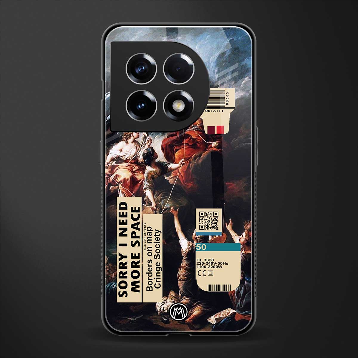 carlevanloo back phone cover | glass case for oneplus 11