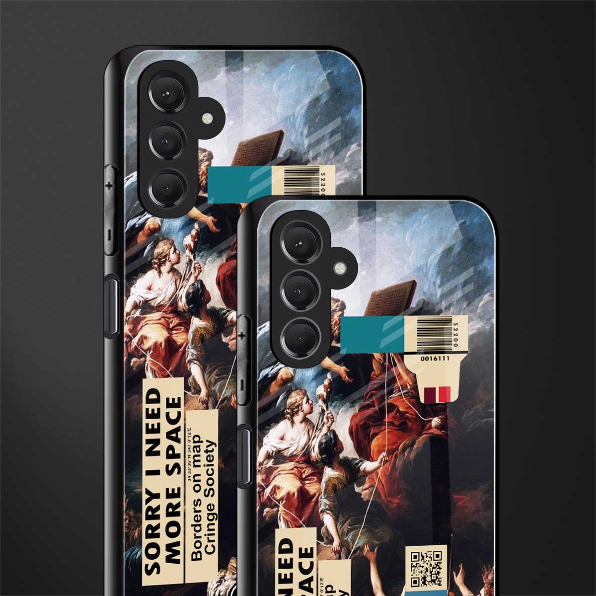 carlevanloo back phone cover | glass case for samsun galaxy a24 4g