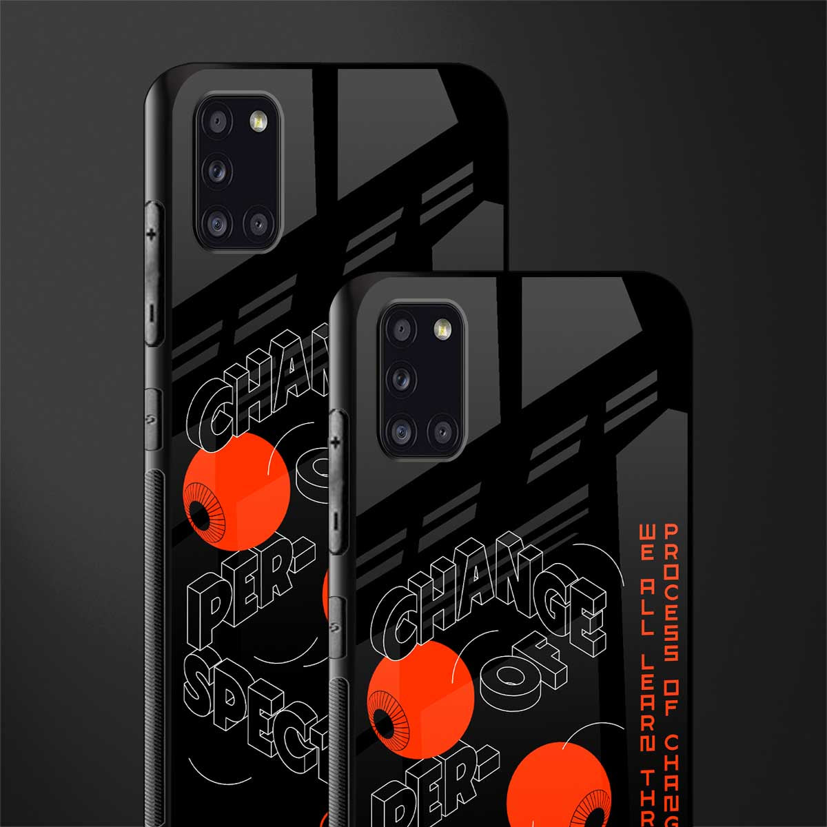 change of perspective glass case for samsung galaxy a31 image-2