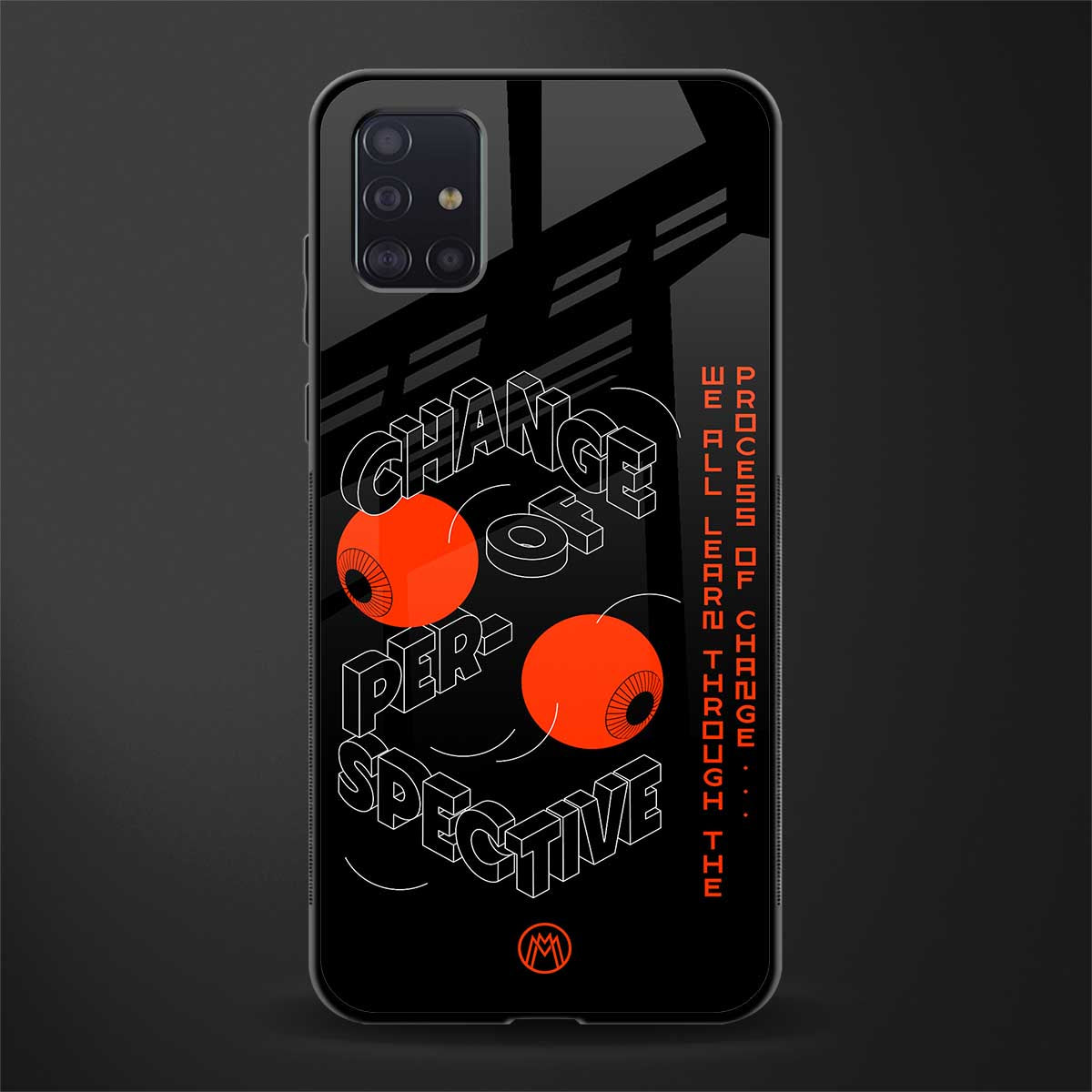 change of perspective glass case for samsung galaxy a71 image