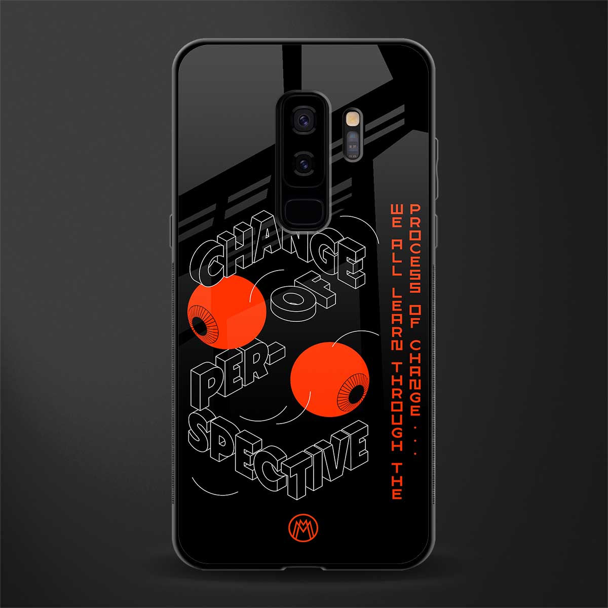 change of perspective glass case for samsung galaxy s9 plus image