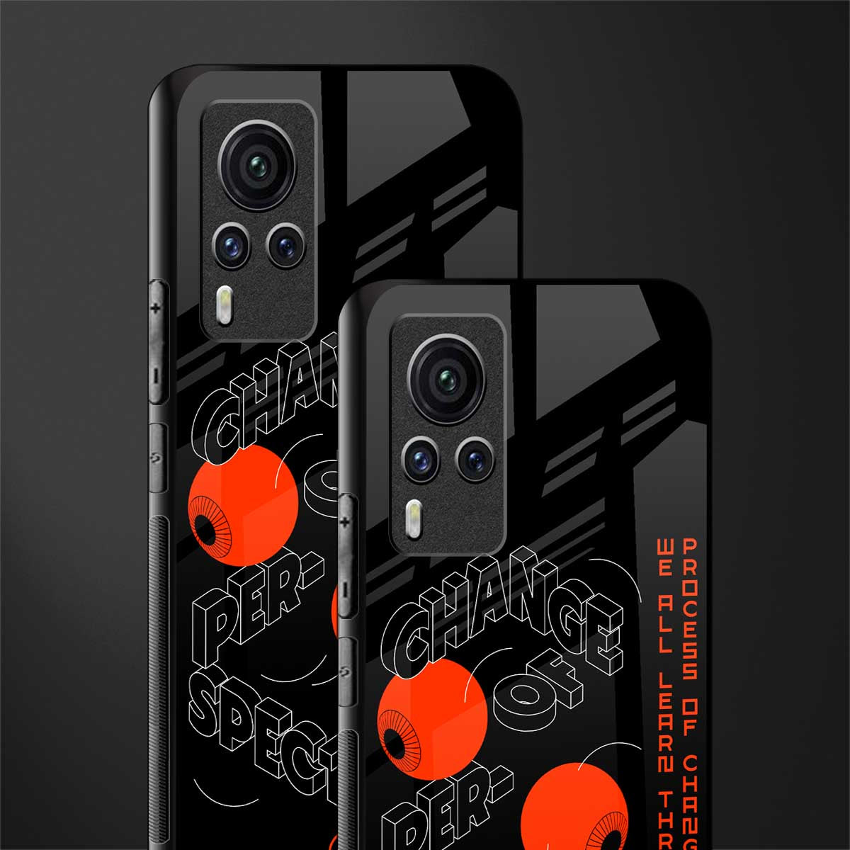 change of perspective glass case for vivo x60 pro image-2
