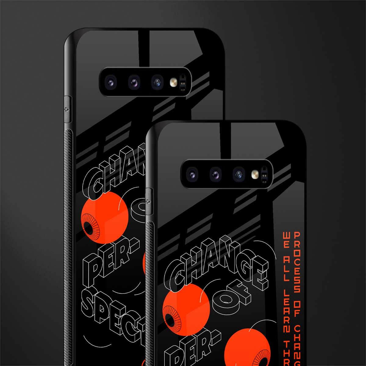 change of perspective glass case for samsung galaxy s10 plus image-2