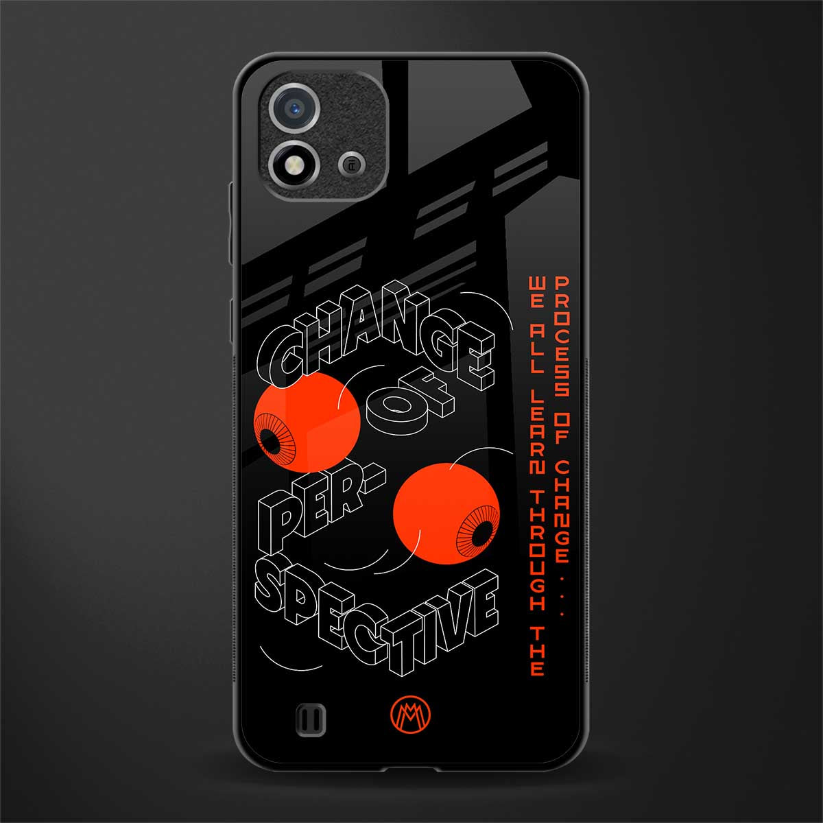 change of perspective glass case for realme c20 image