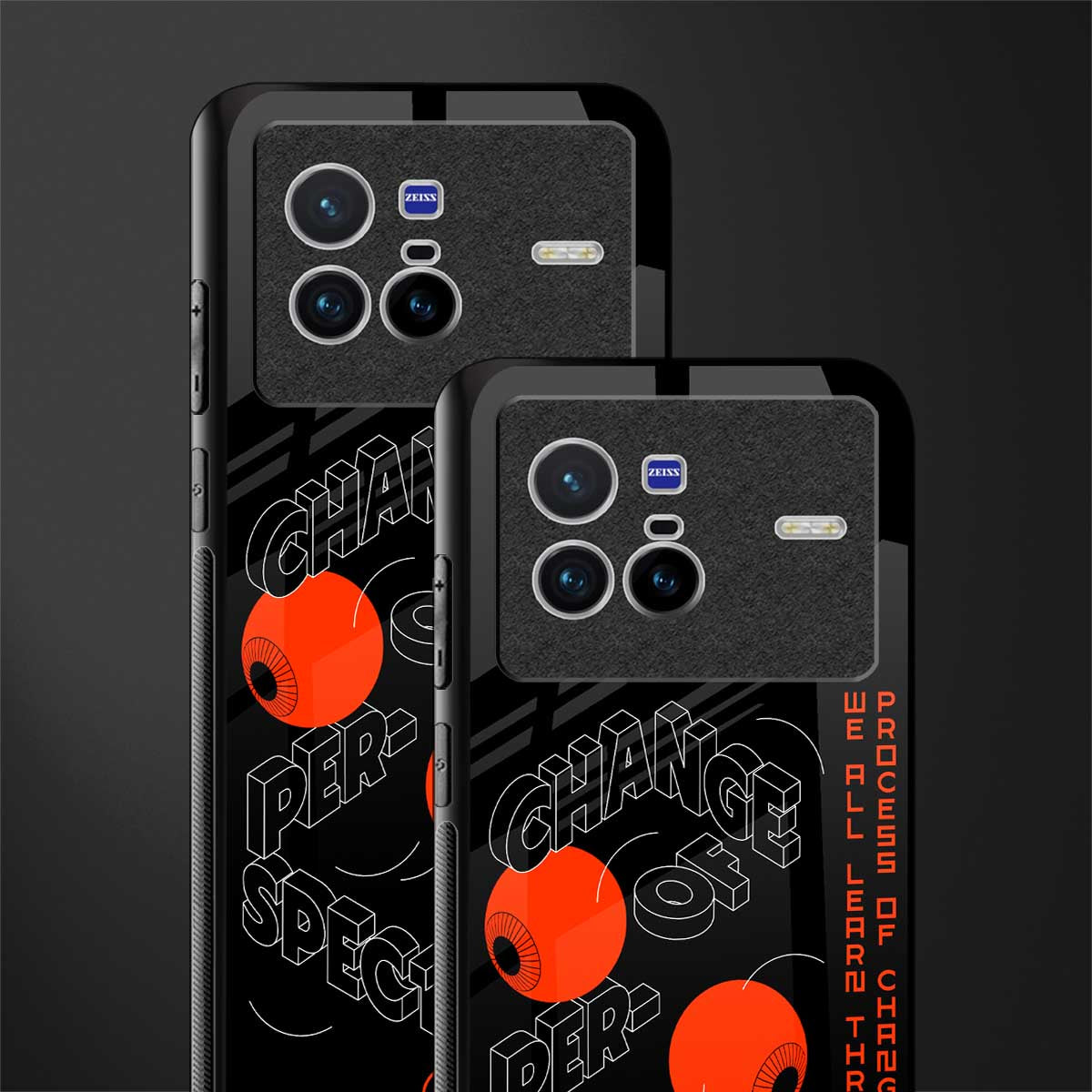 change of perspective glass case for vivo x80 image-2