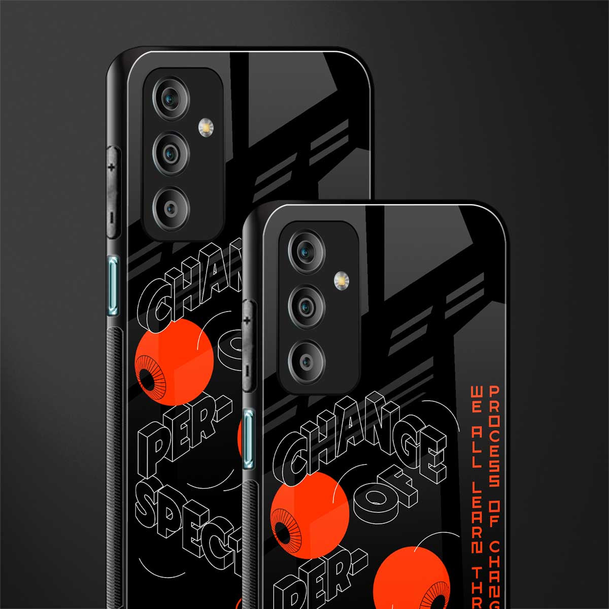 change of perspective back phone cover | glass case for samsung galaxy f23 5g