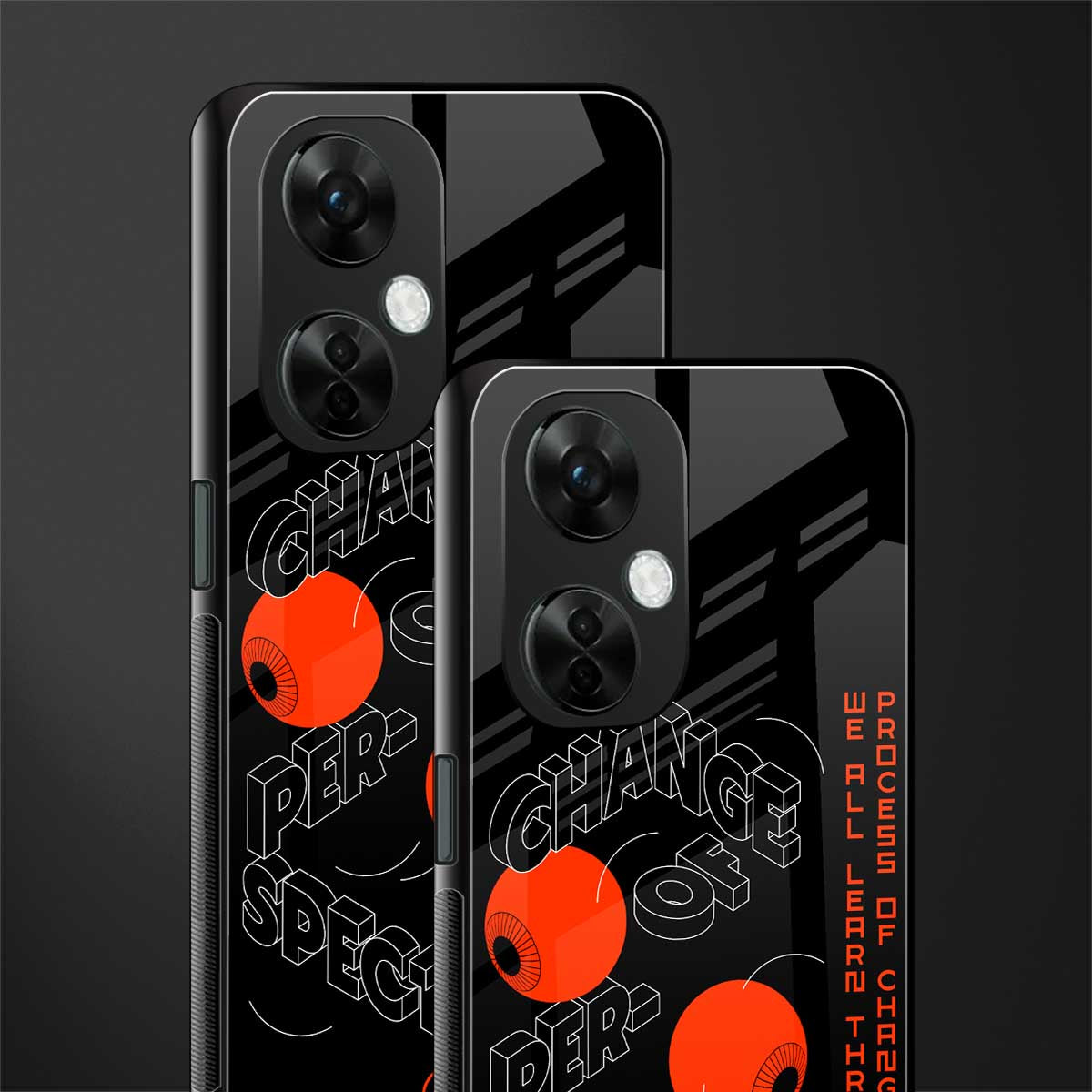 change of perspective back phone cover | glass case for oneplus nord ce 3 lite