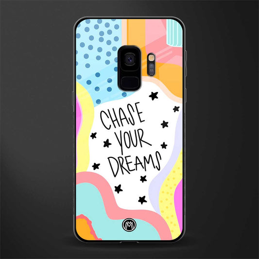chase your dreams glass case for samsung galaxy s9 image