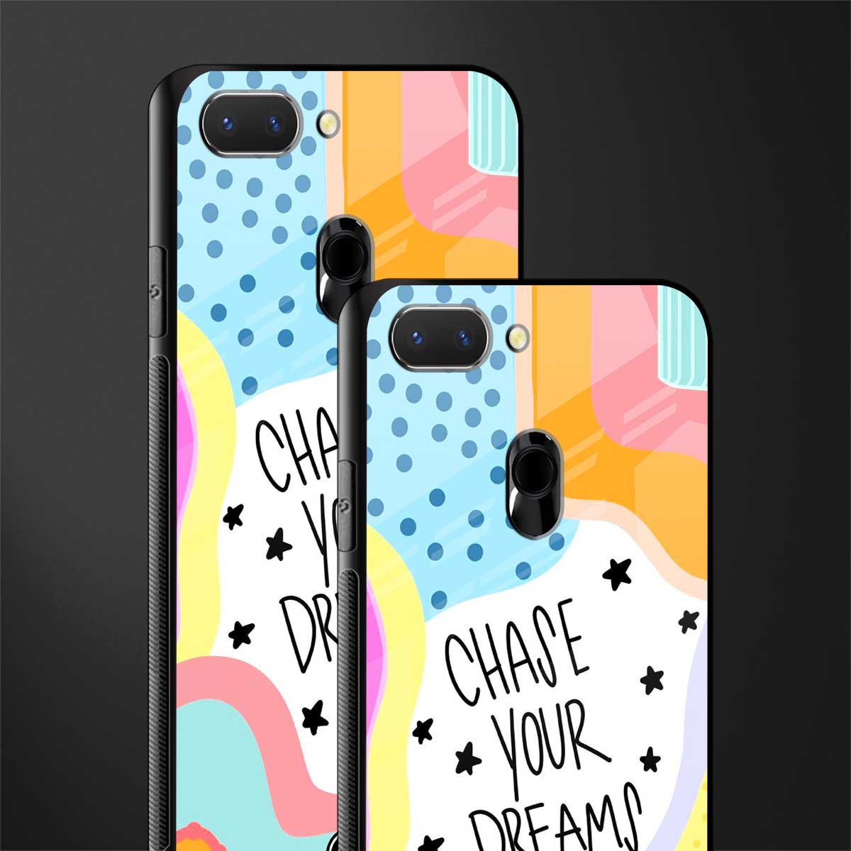 chase your dreams glass case for oppo a5 image-2