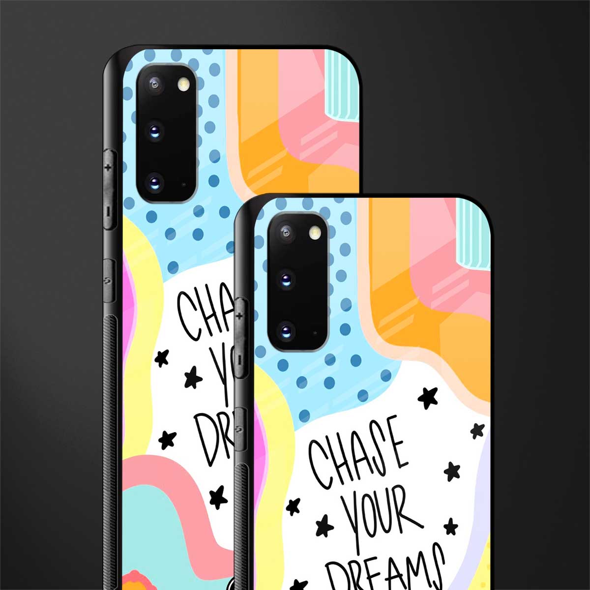 chase your dreams glass case for samsung galaxy s20 image-2